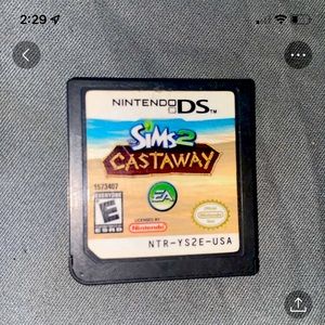 Sims 2 Castaway for Nintendo DS